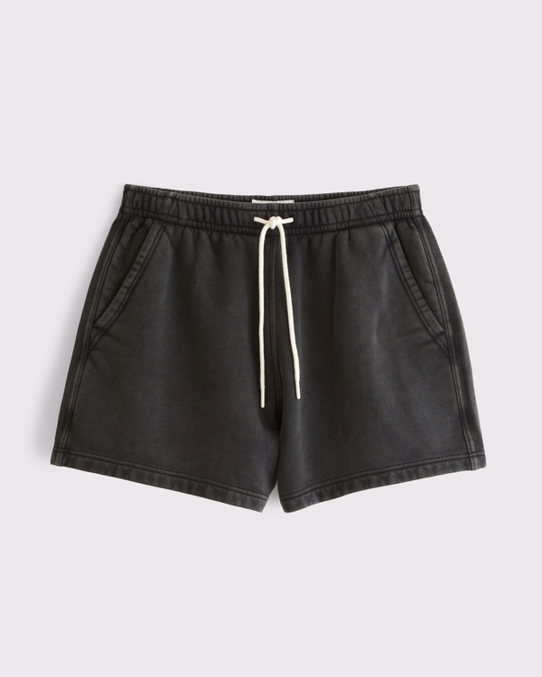 Essential Short, Washed Black view 1