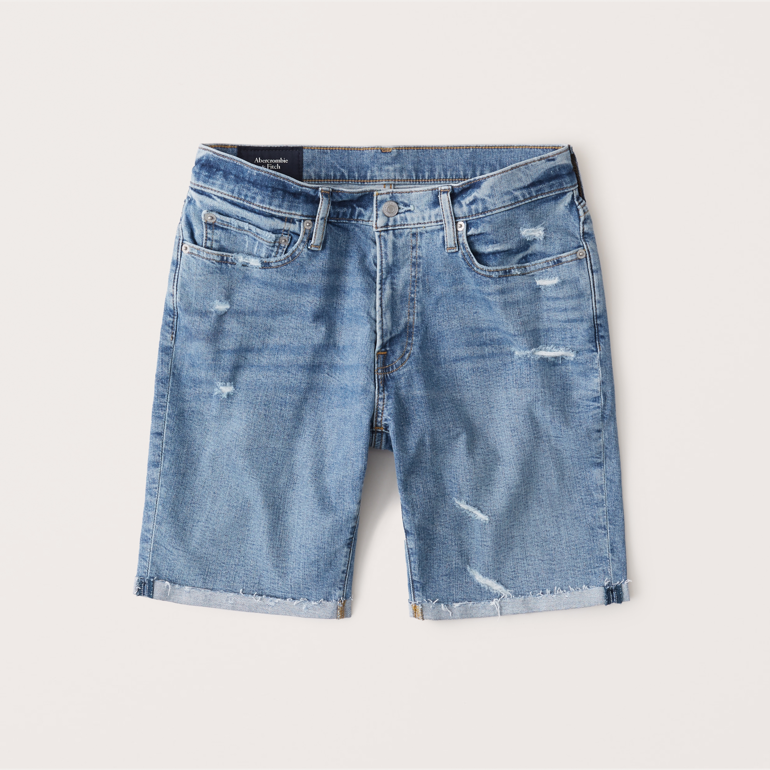 abercrombie denim shorts