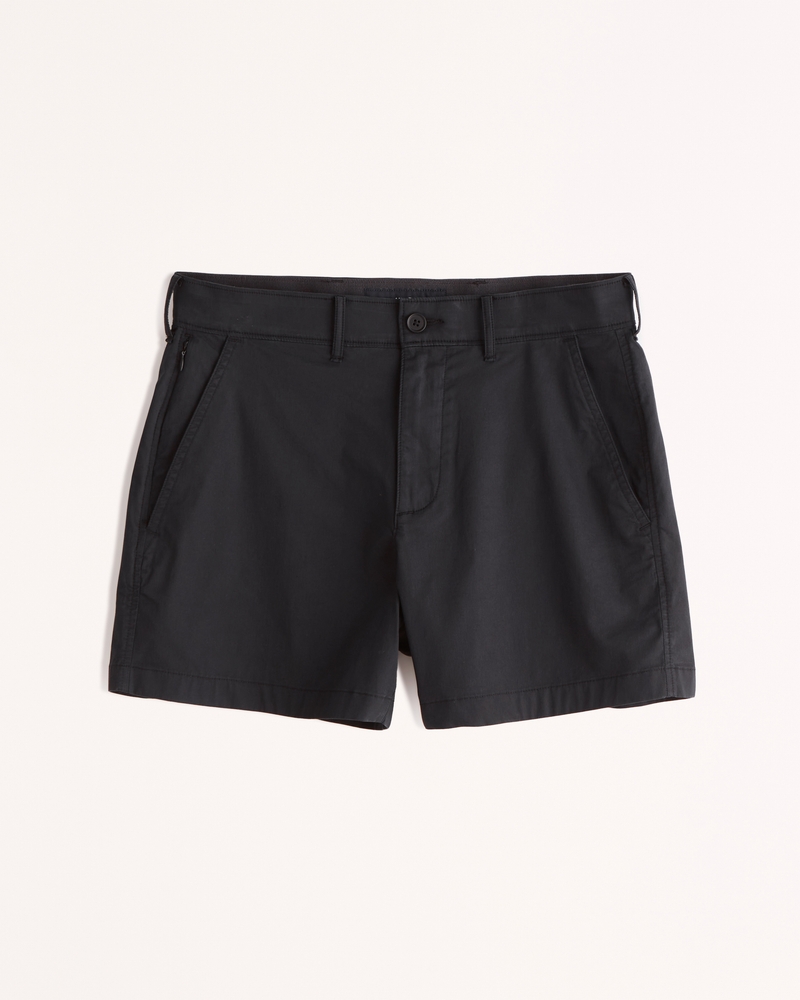 Men - Black Relaxed Fit Worker shorts - Size: 30 - H&M