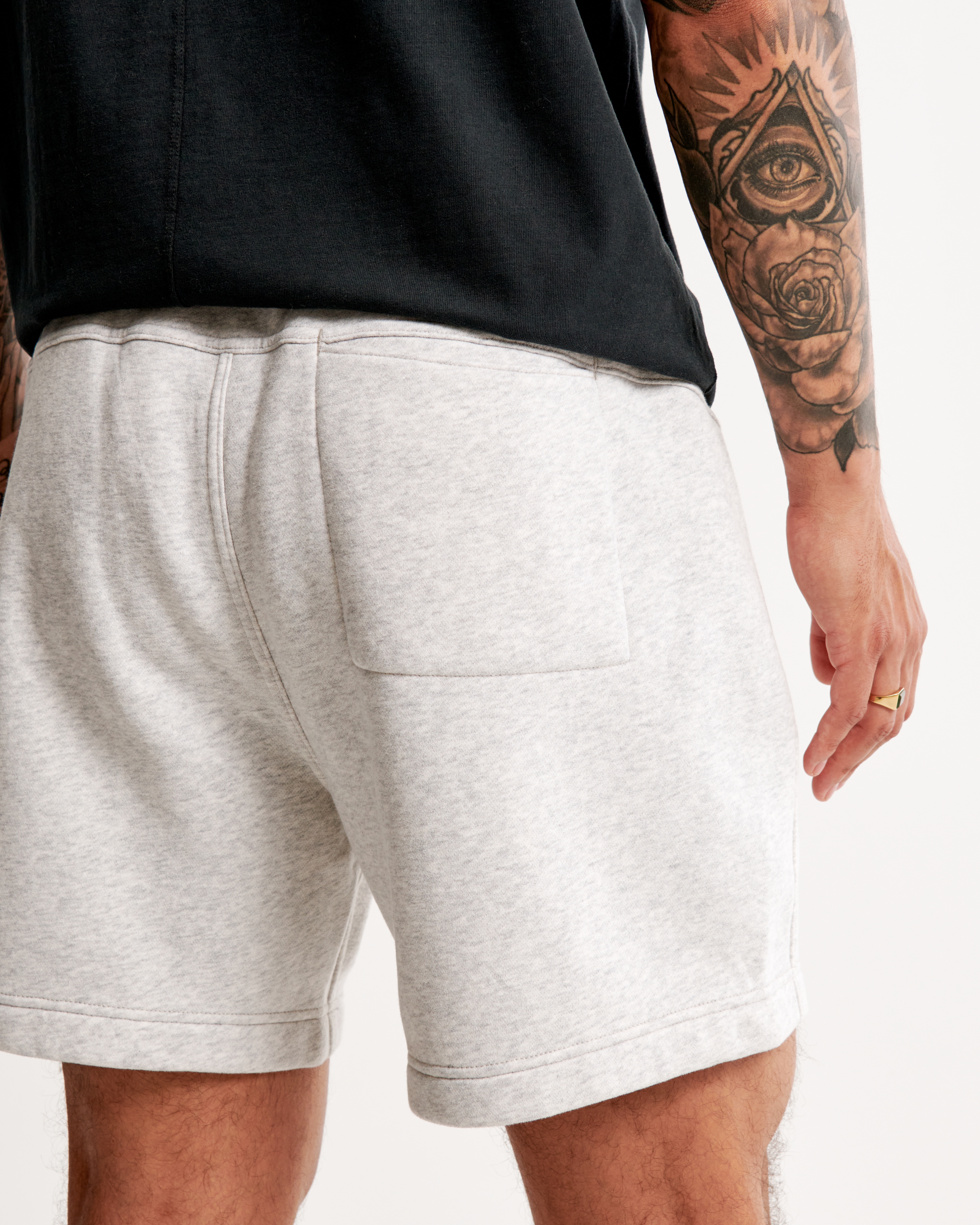 Fleece shorts best sale mens sale