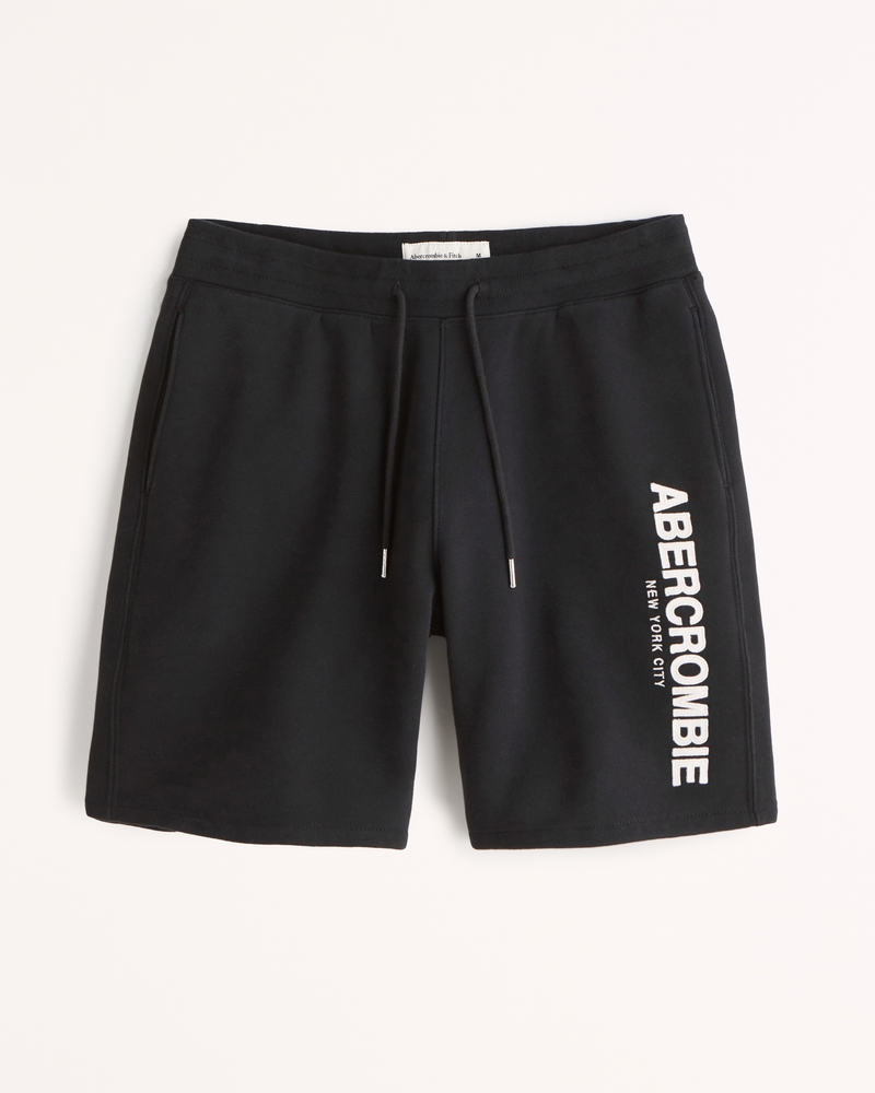 Men's Fleece Logo Shorts | Men's Sale | Abercrombie.com