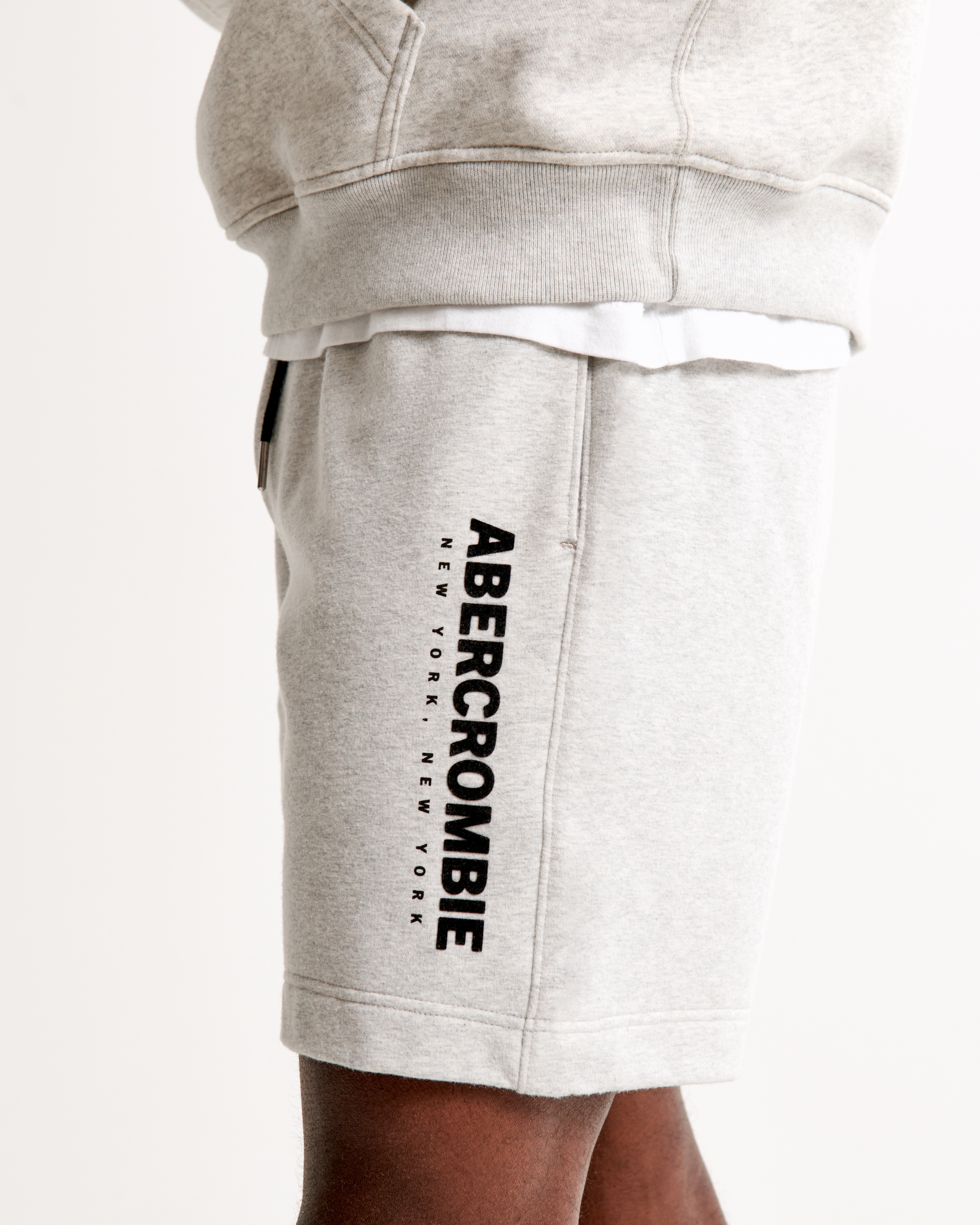 Men's Stretch Terry Logo Short | Men's Bottoms | Abercrombie.com