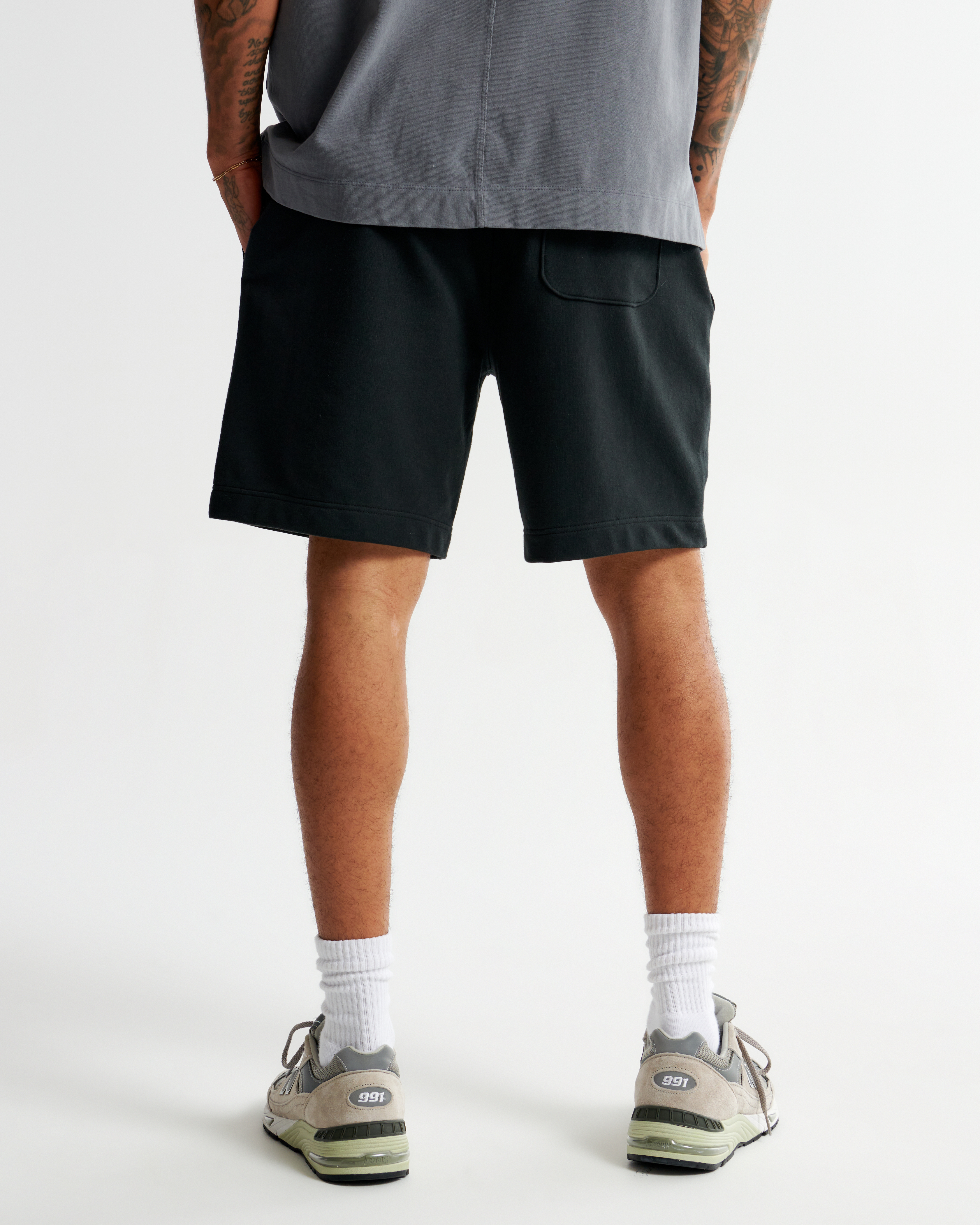 Men's Stretch Terry Logo Short | Men's Clearance