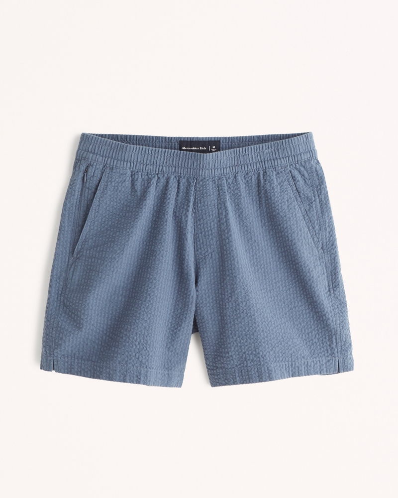 Men's Seersucker Pull-On Shorts | Men's Clearance | Abercrombie.com
