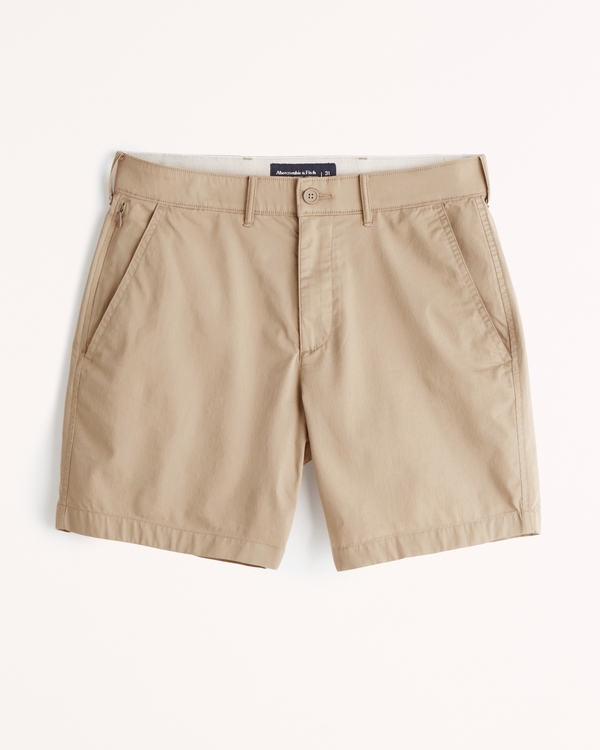 Men's Plainfront Shorts | Abercrombie & Fitch