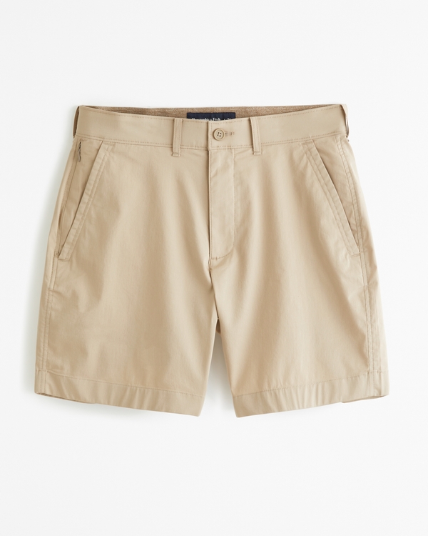 A&F Athletic Fit All-Day Short, Khaki