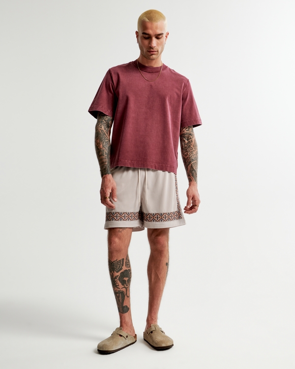 Retro Mesh Short