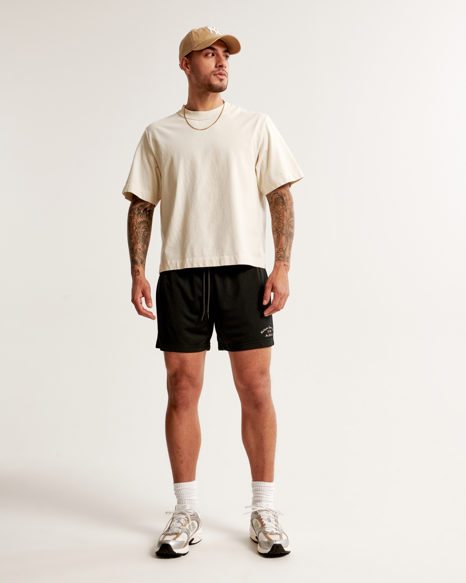 Men's Retro Mesh Short, Men's Bottoms