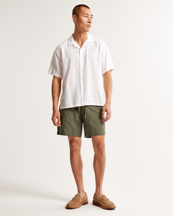 Abercrombie jogger shorts hot sale