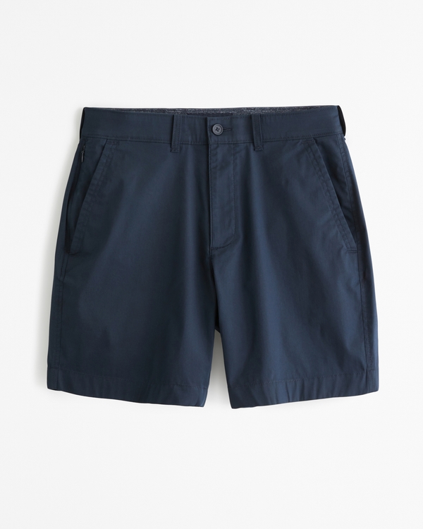 A&F Athletic Fit All-Day Short, Navy Blue