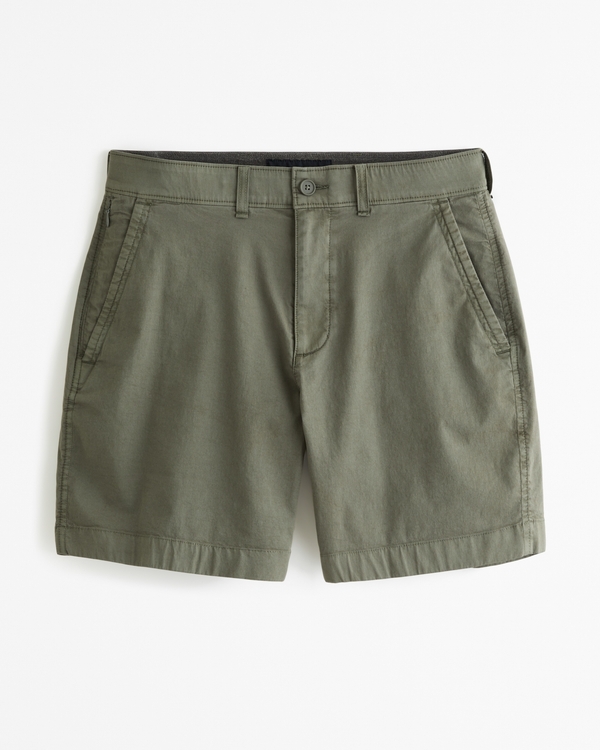 A&F Athletic Fit All-Day Short, Olive Green