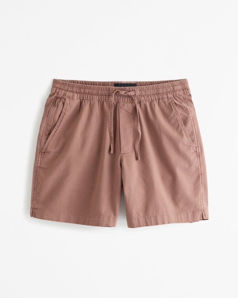 Mens cotton pull on shorts online