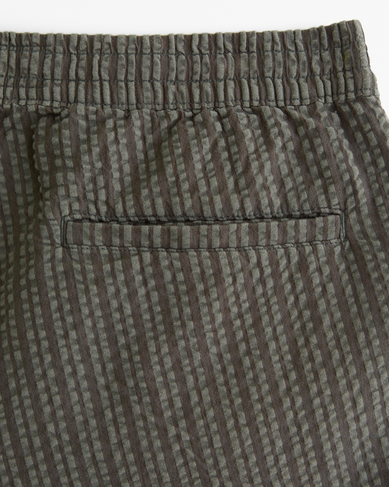 Seersucker Pull-On Short