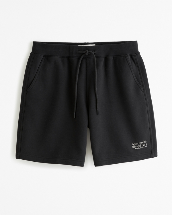 Logo Fleece Short, Black