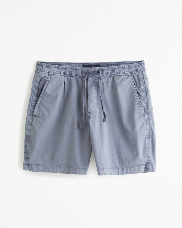 A&F All-Day Pull-On Short, Gray