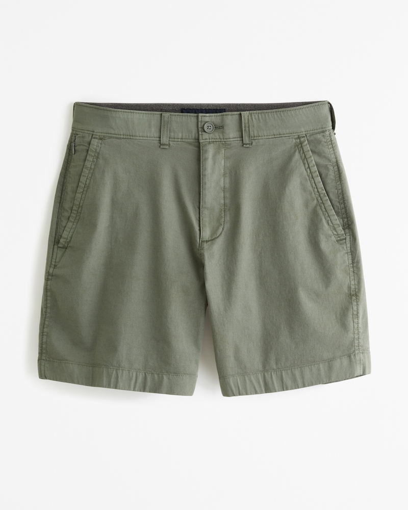 Abercrombie and fitch khaki shorts online