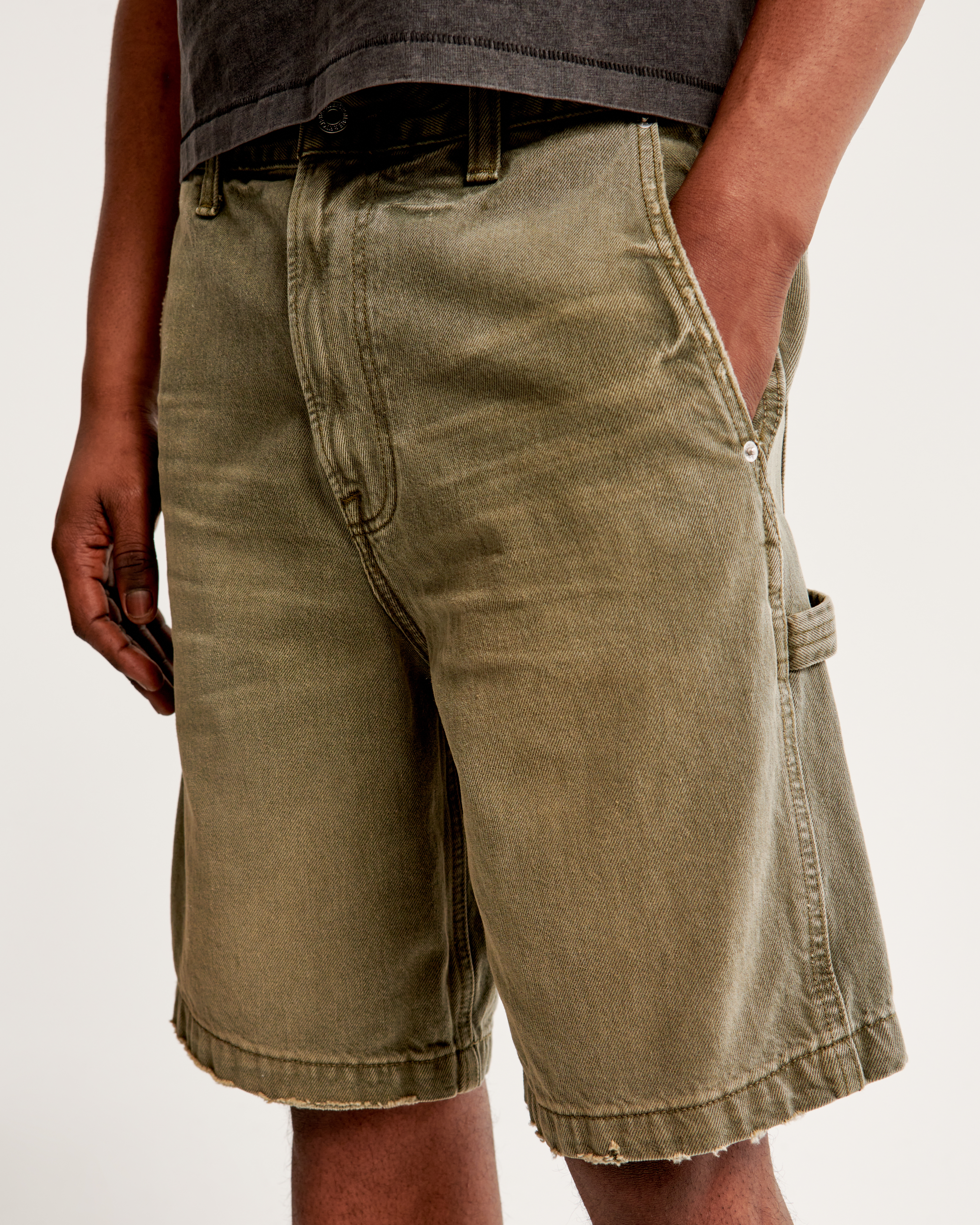 Baggy Denim Short