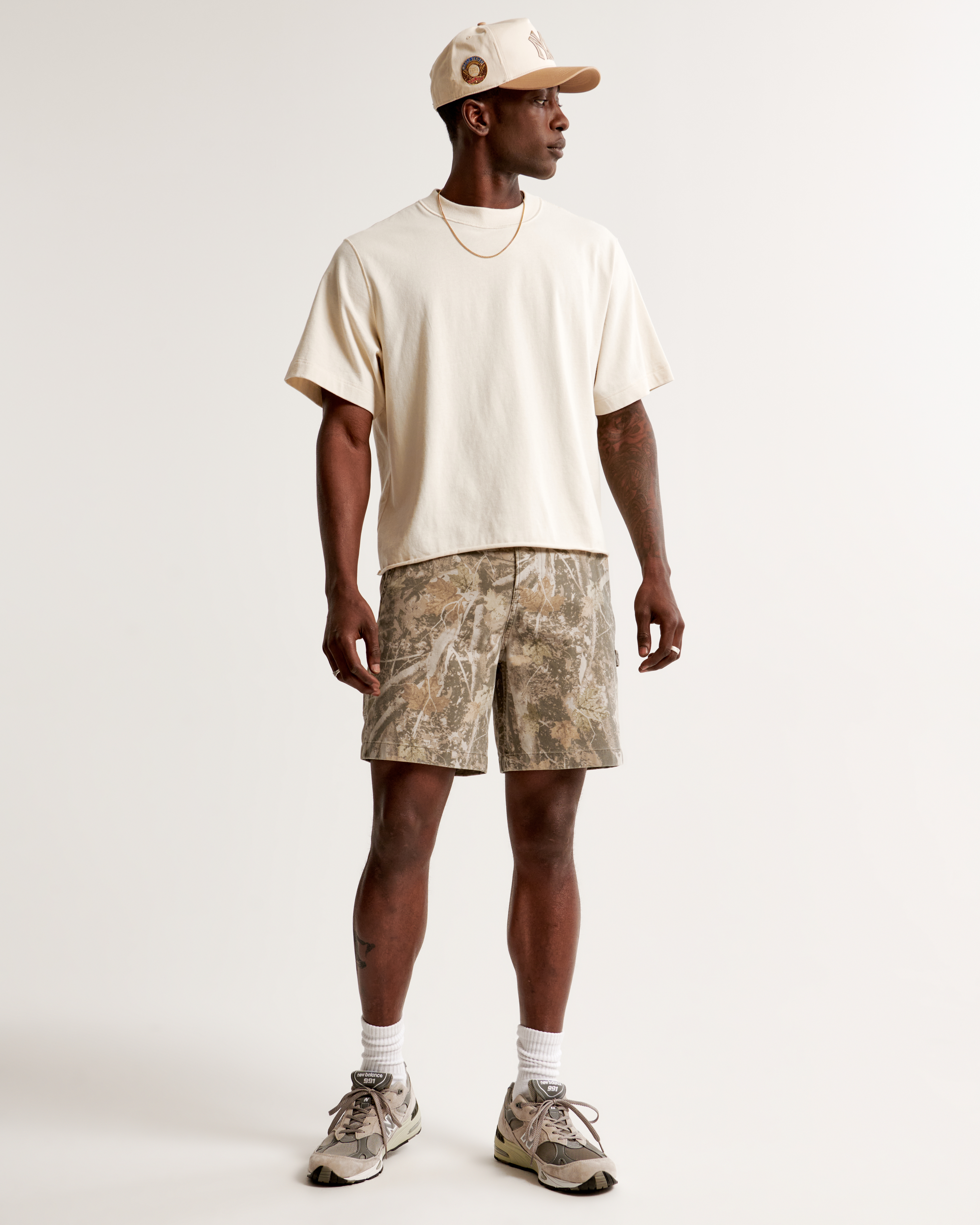 Loose Workwear Short