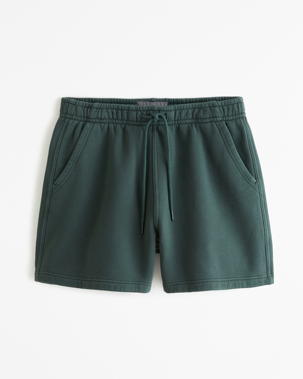 Deep Teal Green Gym Shorts - Size 6
