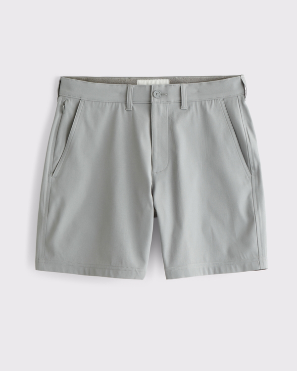 A&F Go-To Short, Neutral Gray view 1