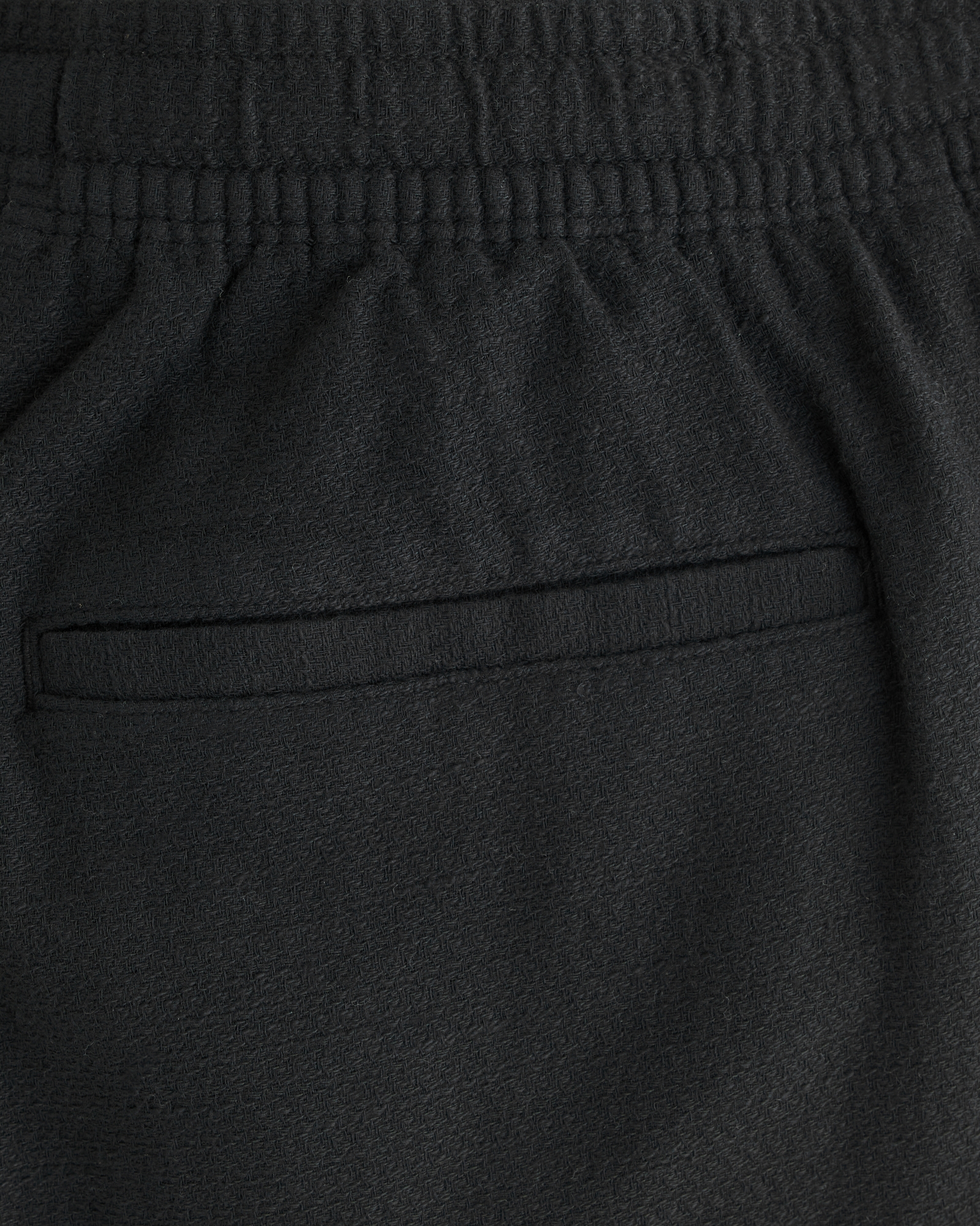 Cotton Texture Pull-On Short