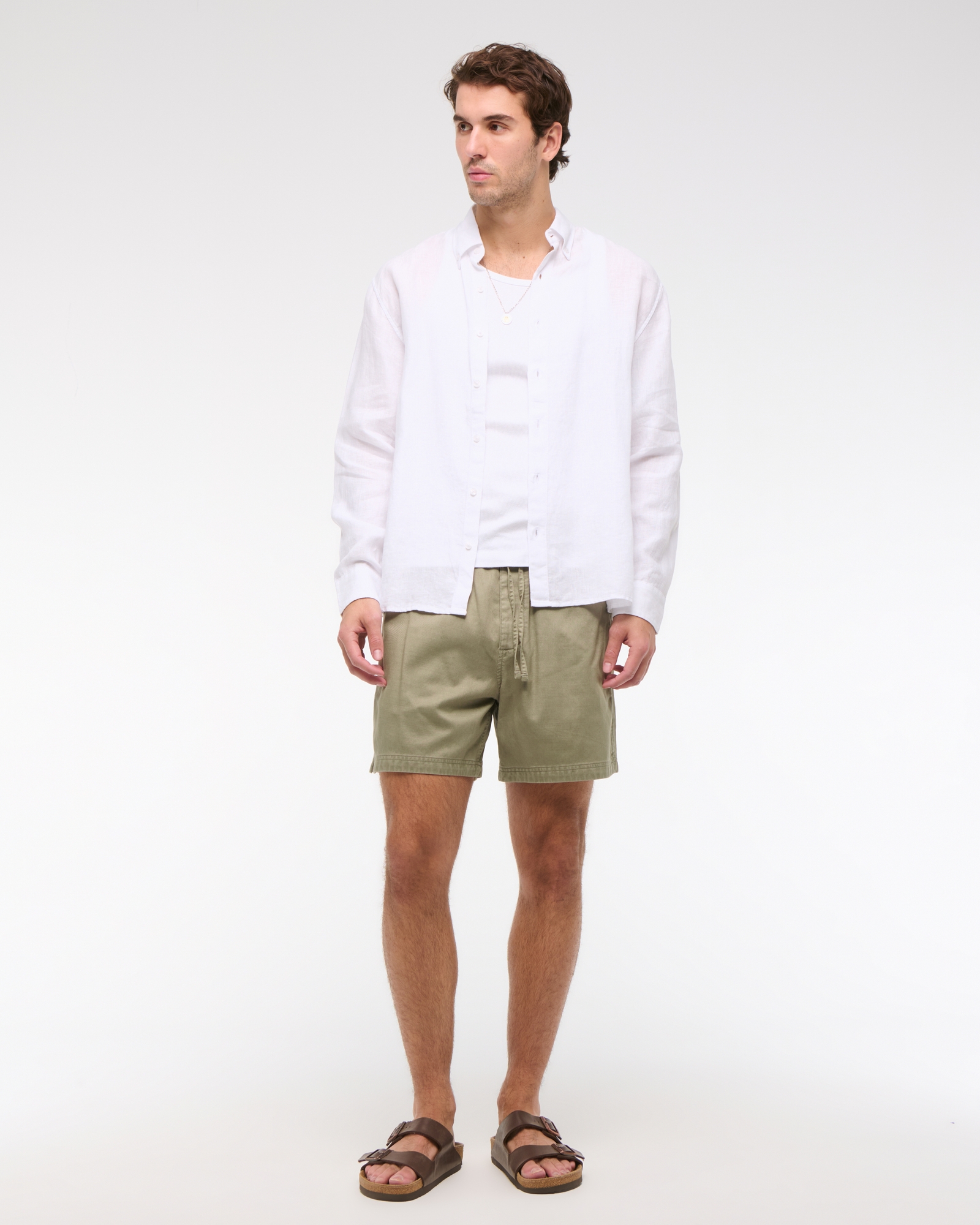 Cotton-Blend Pull-On Short