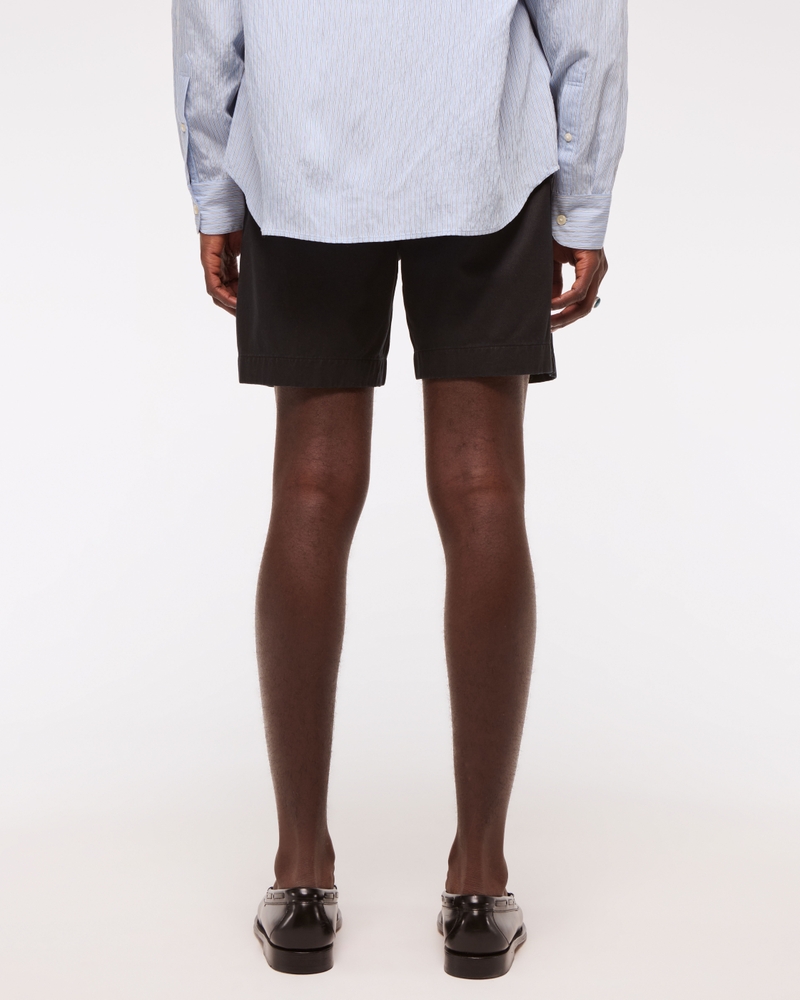 Uomo Shorts semplici sul davanti in misto cotone Uomo Saldi