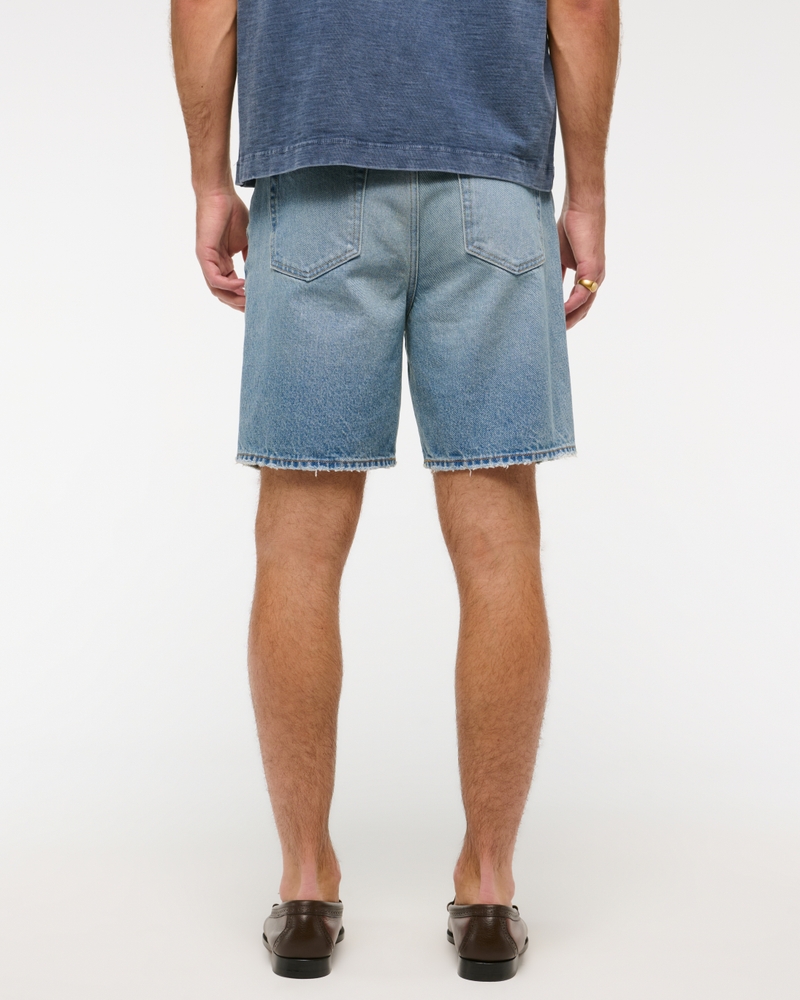 Loose Denim Short