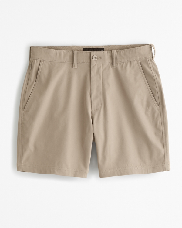 A&F Go-To Short, Light Brown
