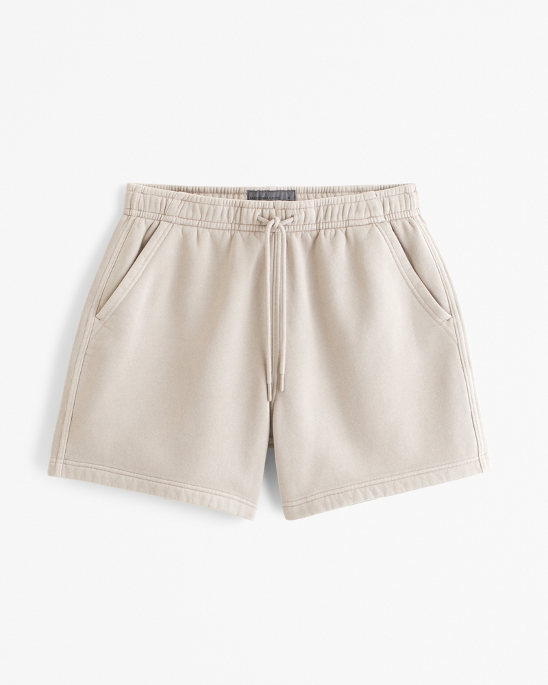 Men s Thrift Inspired Fleece Short Men s Sale Abercrombie