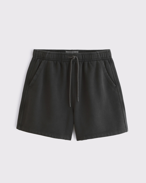 Essential Short, Washed Black view 1