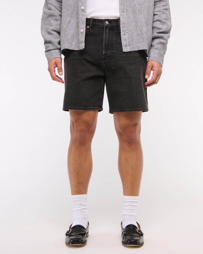 Athletic Loose Denim Short