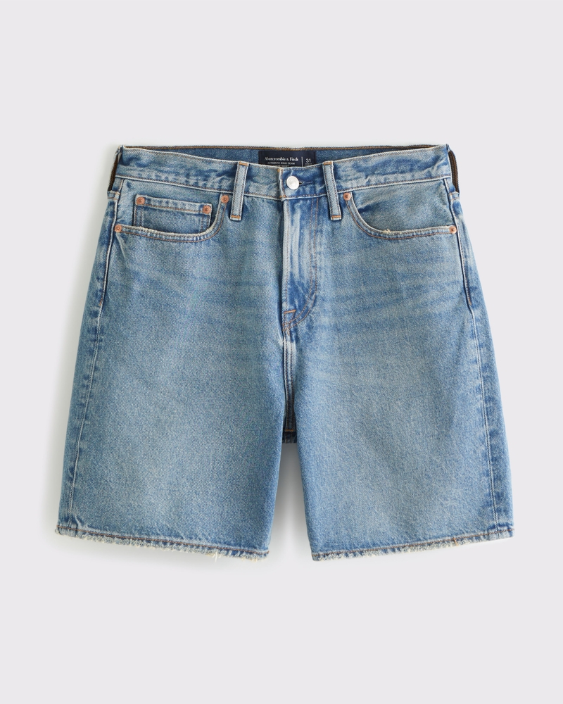 Men's Loose Denim Short | Men's Bottoms | Abercrombie.com Men's Loose Denim Short | Men's Bottoms | Abercrombie.com