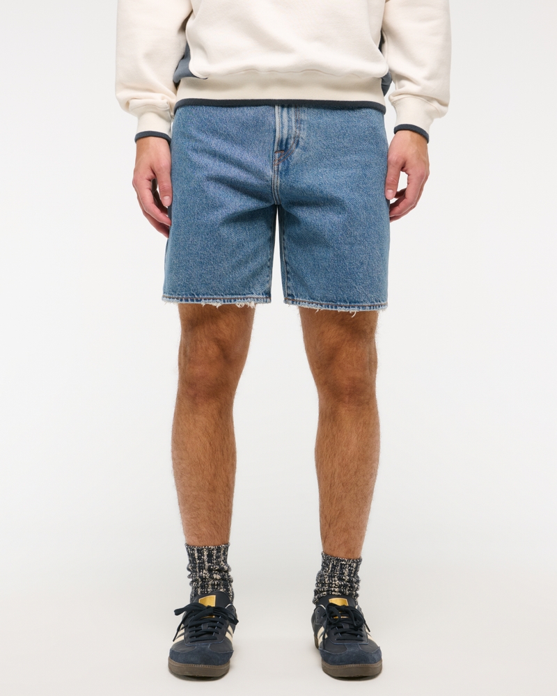 Loose Denim Short