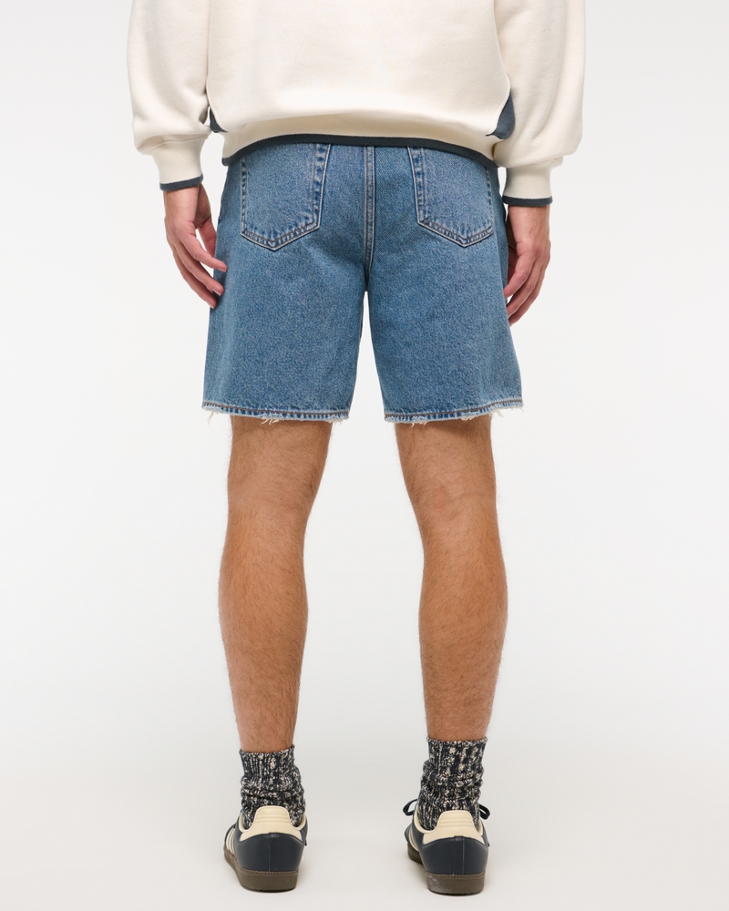 Loose Denim Short