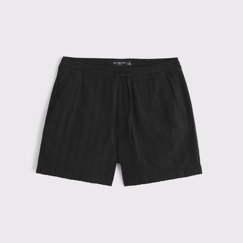 Женские брюки Abercrombie & Fitch Linen-Blend Pull-On Short