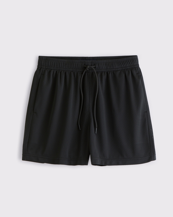 Retro Mesh Short, Black view 1