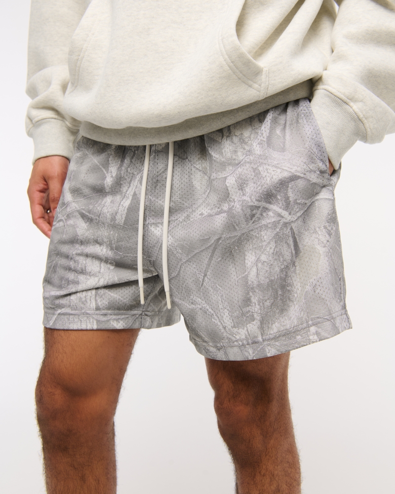 Retro Mesh Short