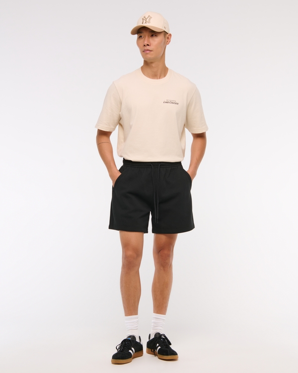 Fleece Short, Black view 1