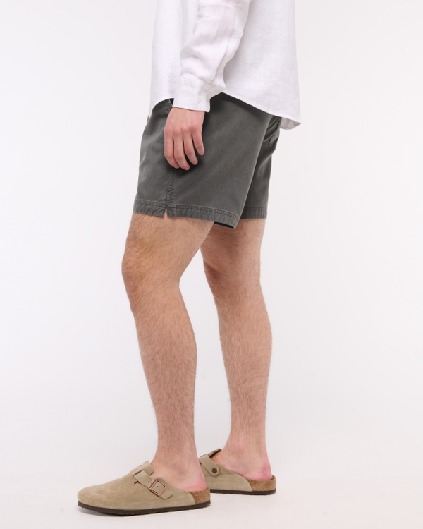 Cotton-Blend Pull-On Short
