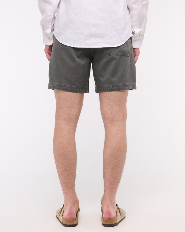 Cotton-Blend Pull-On Short
