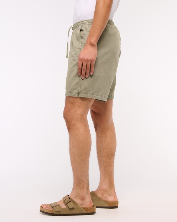 Cotton-Blend Pull-On Short