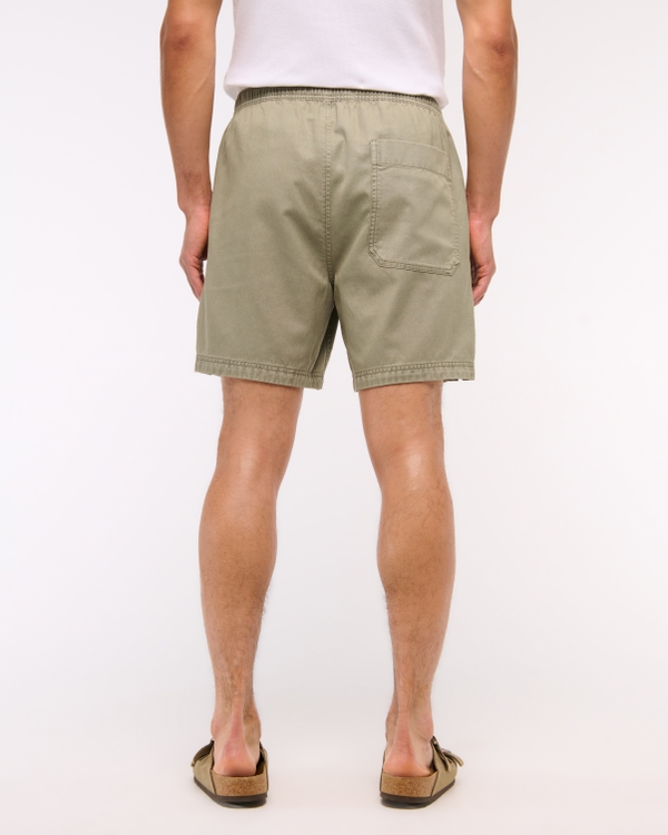 Cotton-Blend Pull-On Short
