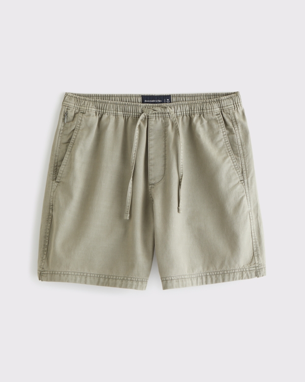 Cotton-Blend Pull-On Short