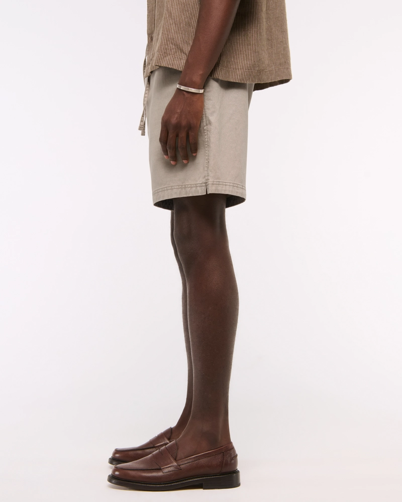 Cotton-Blend Pull-On Short