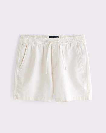 Men's Cotton-Blend Pull-On Short | Men's New Arrivals | Abercrombie.com