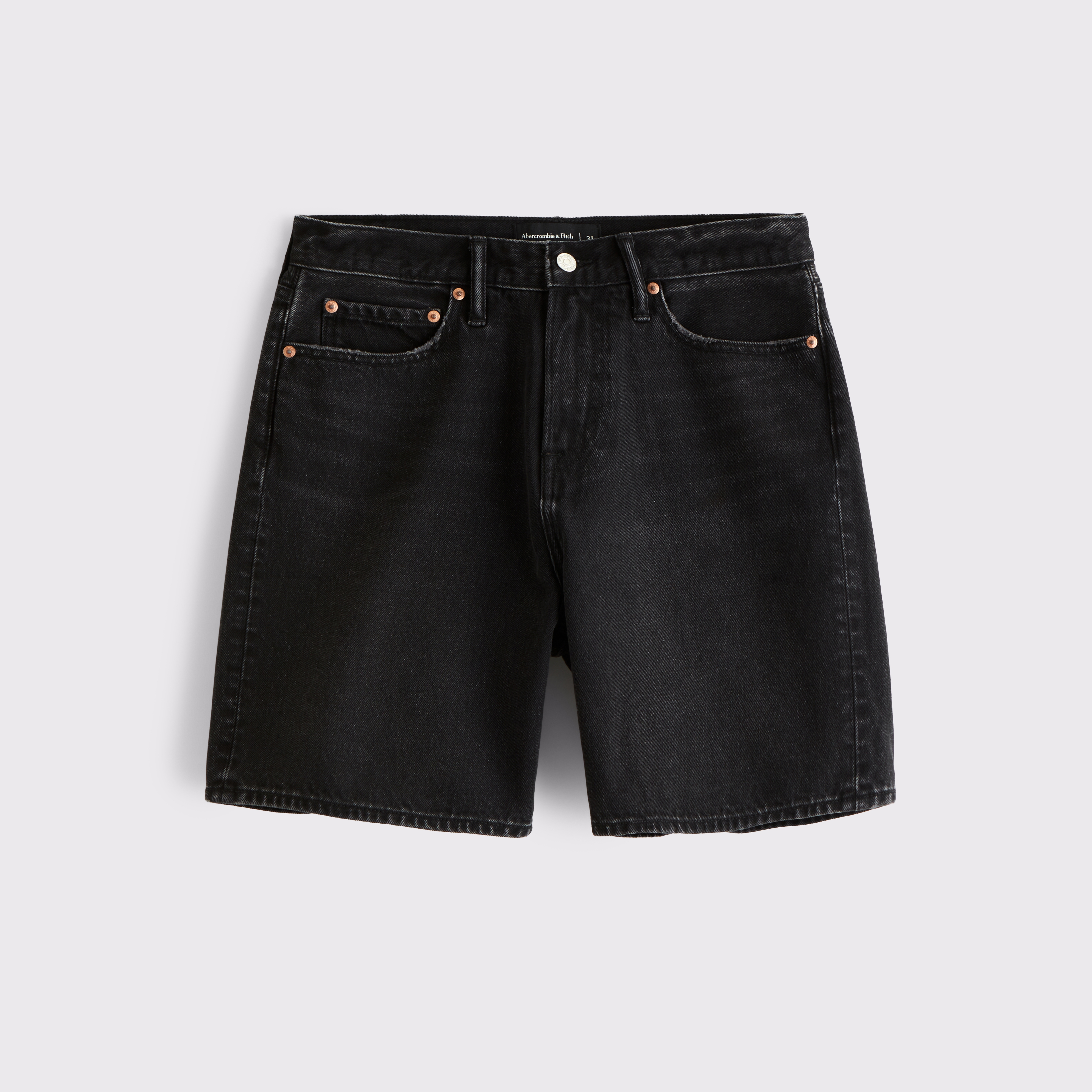 Men's Loose Denim Short | Men's Bottoms | Abercrombie.com
