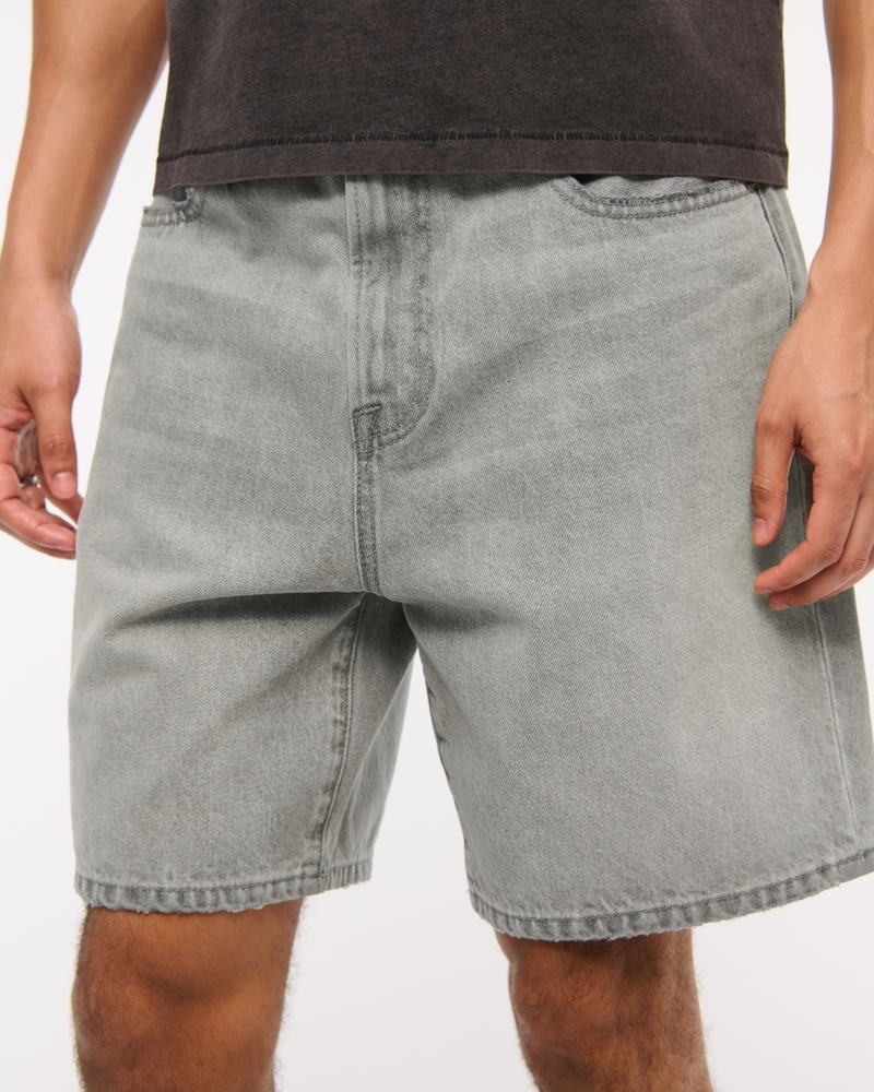Loose Denim Short
