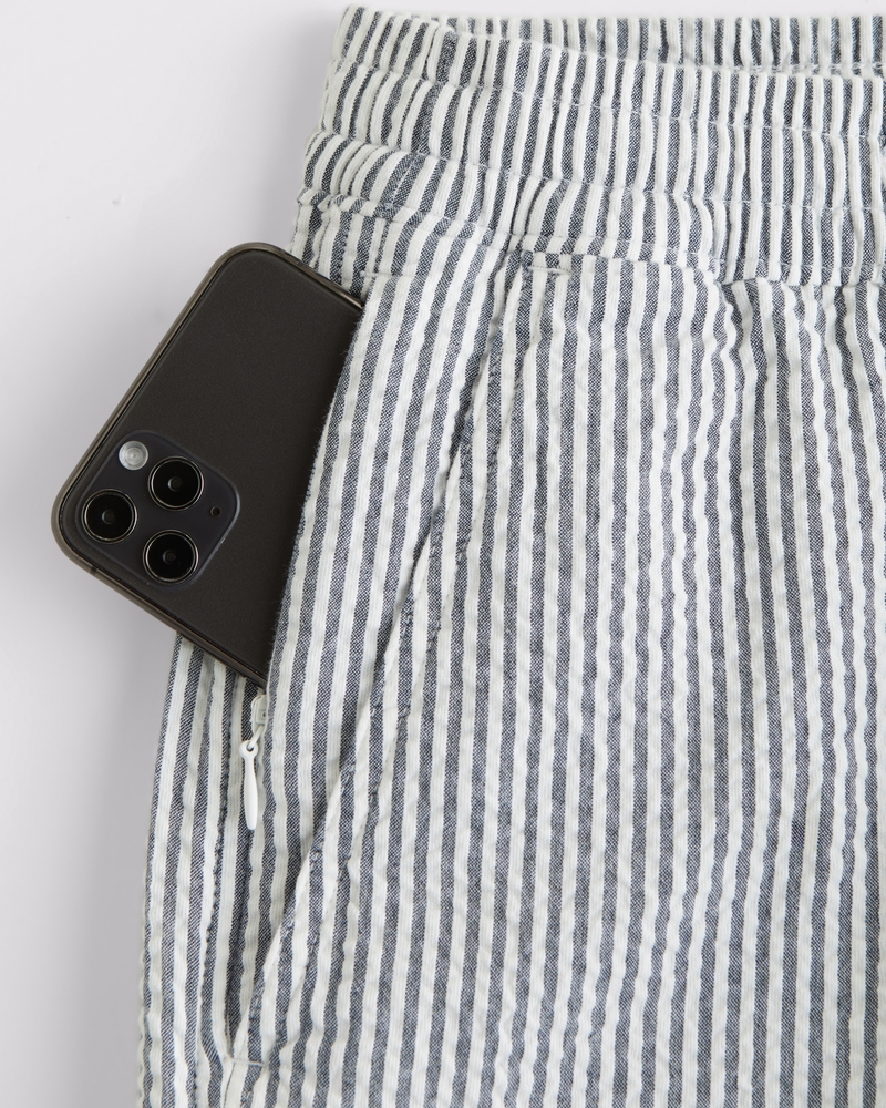 Seersucker Pull-On Short