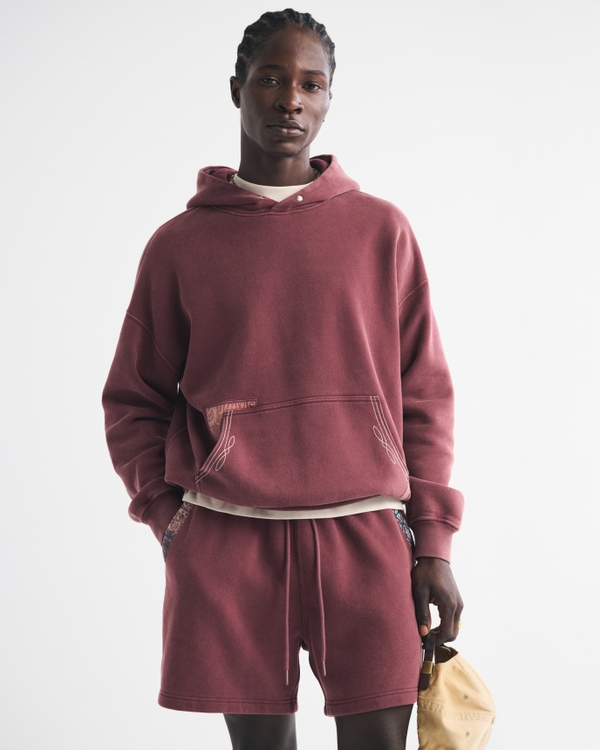 Essential Short, Burgundy view 1